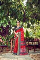 Lakhani elegant chatai border saree wholesale garments online